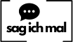 sag ich mal - Logo